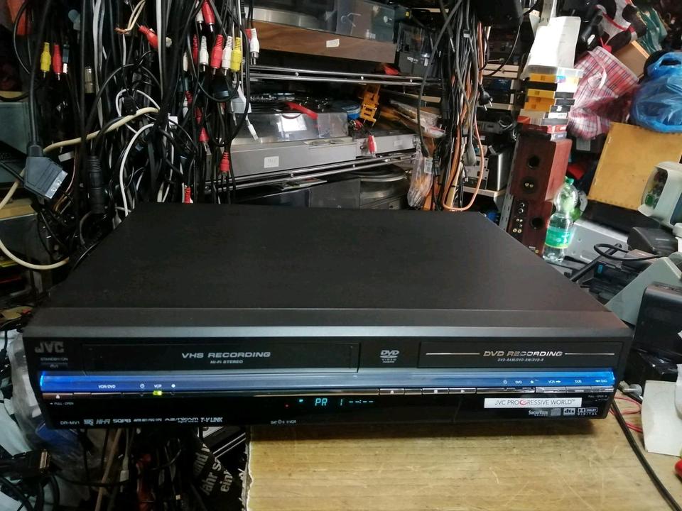 JVC DR-MV1BE, DVD-Recorder + VHS-Videorecorder!!