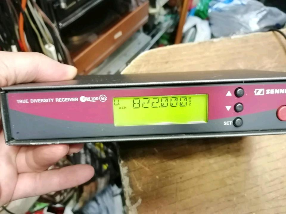 SENNHEISER EW100 G2 D, Funkempfänger OHNE Mikrofon, mit Adapter!