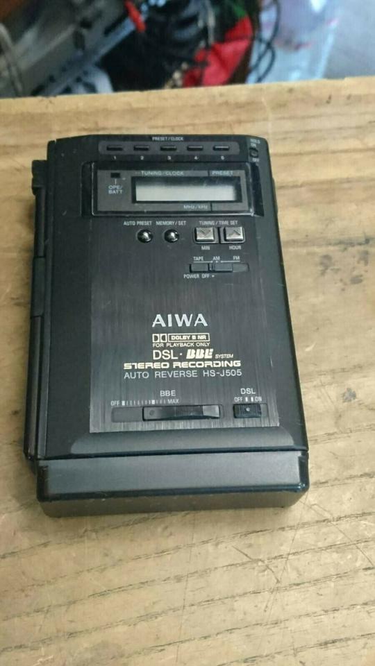 AIWA HS-J 505, Walkman OHNE Zubehör, DEFEKT!!