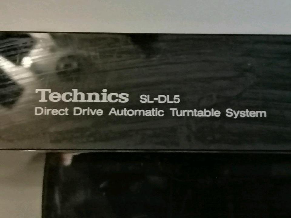 TECHNICS SL-DL5, Plattenspieler, etwas DEFEKT!!!