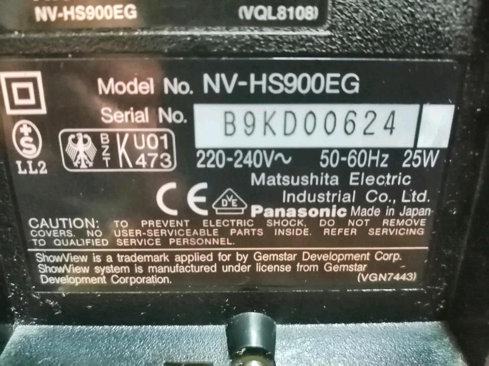 PANASONIC NV-HS900EG, Videorecorder, guter Zustand!!