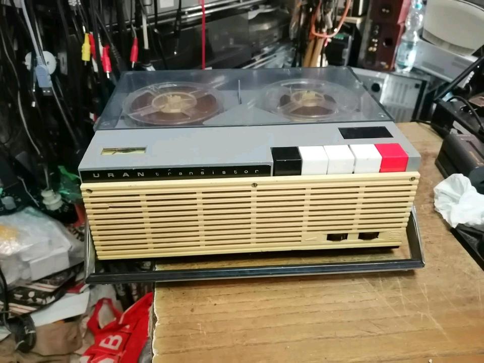 TESLA URAN-ANP401, portable Tape Recorder, guter Zustand!!