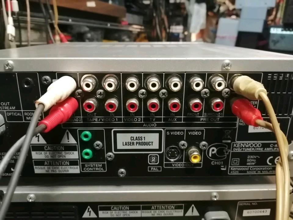 KENWOOD M-AX7 Amplifier, C-AX7 DVD/Tuner/Preamplifier!!!