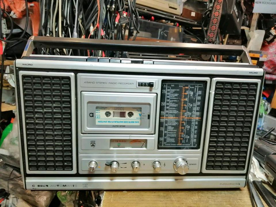 GRUNDIG C8800 Automatic, Radio-Cassetten-Recorder, Guter Zustand!