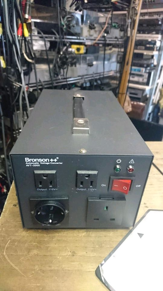 BRONSON AVT-2000 Power Transformer, Converter