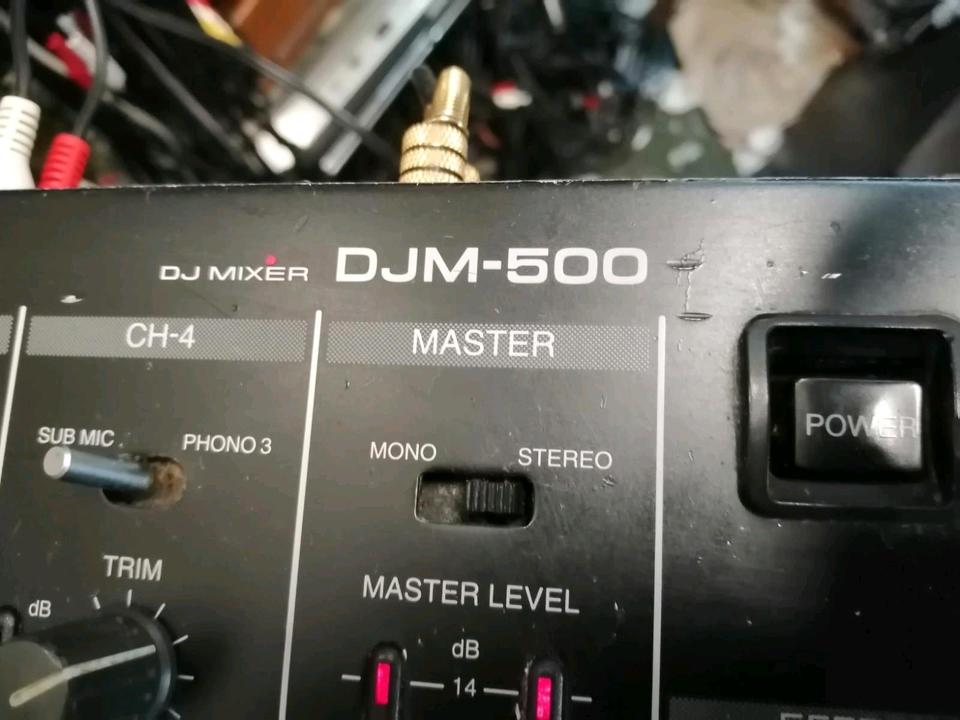 PIONEER DJM-500, DJ-Mixer, 4 Kanal, guter Zustand!!!