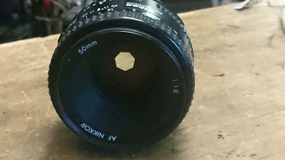 NIKON AF NIKKOR 50 mm Objektiv, guter Zustand!