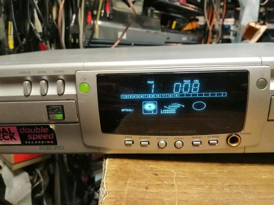 PHILIPS CDR770, CD-Player - CD-Recorder, 2 in 1, guter Zustand!!!