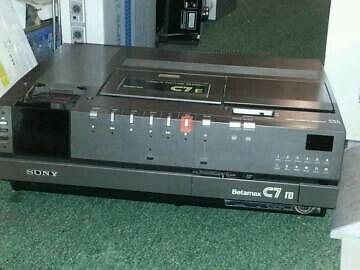 SONY Betamax SL-C7E; Videocassetten-Recorder, DEFEKT!