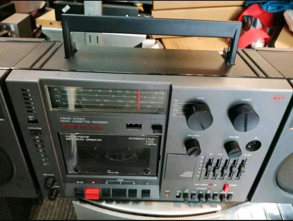 EAW Audio 145 (RFT), Stereo Radio-Cassetten-Recorder, DEFEKT!!!