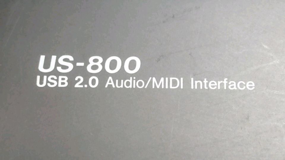 Tascam US-800 Audio/MIDI Interface, guter Zustand!!