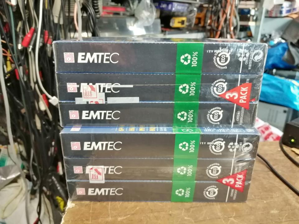 6 EMTEC EQ 300 Videocassetten, NEU und Originalverpackt!!!