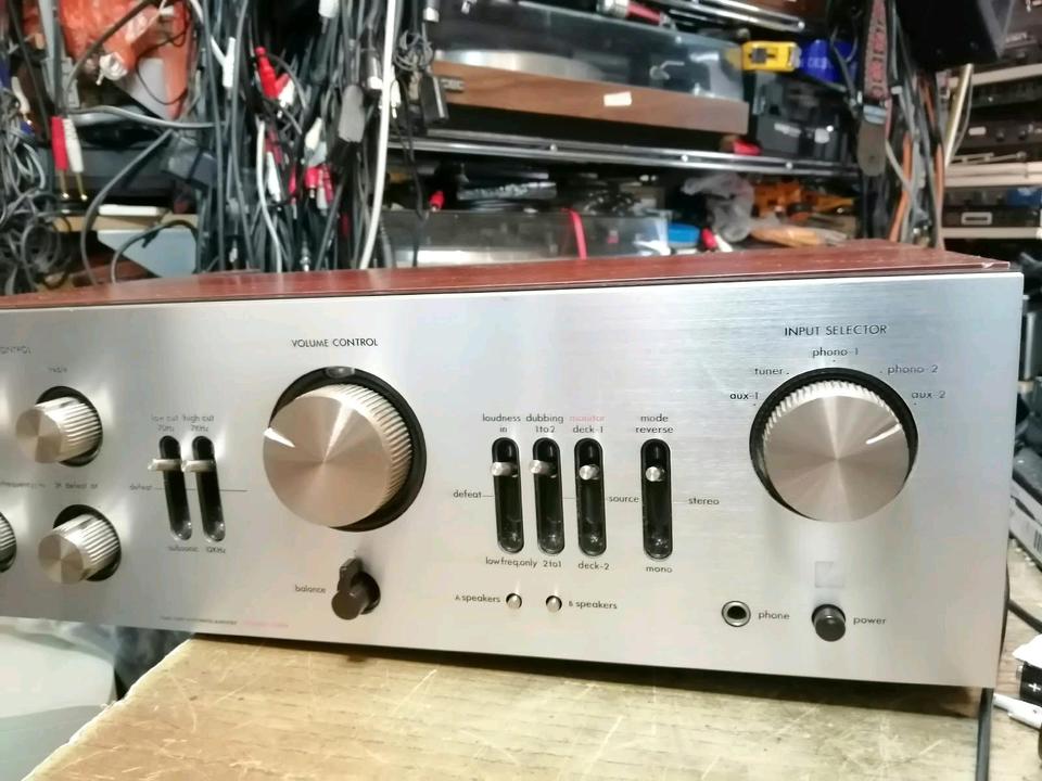 LUXMAN L-80V, Stereo Amplifier, Holzdesign!!