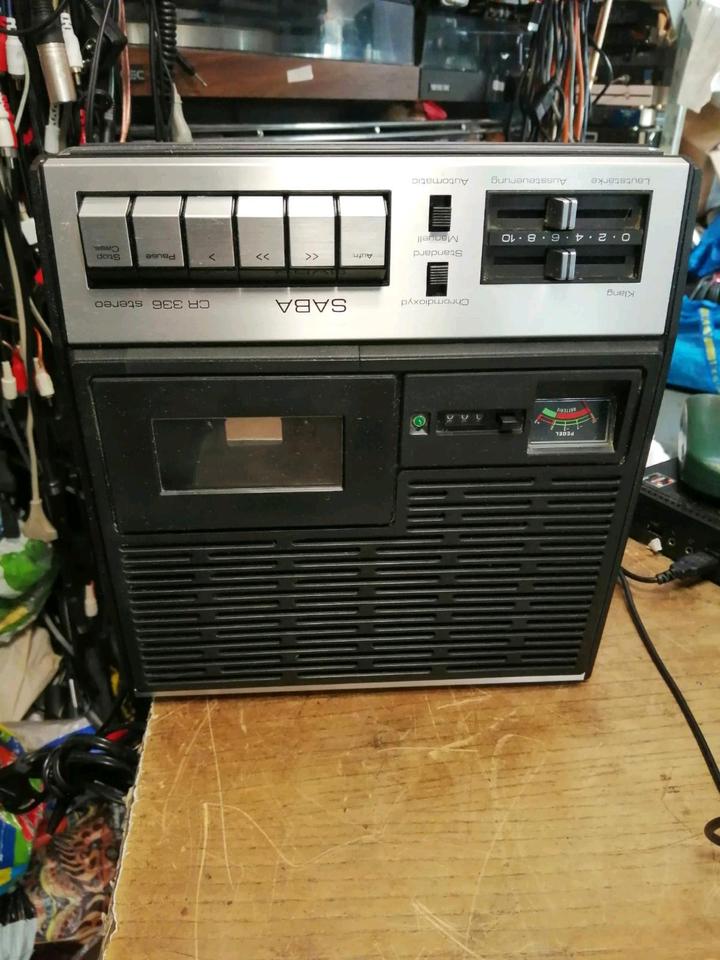 SABA CR 336 Stereo Cassetten-Recorder, guter Zustand!!