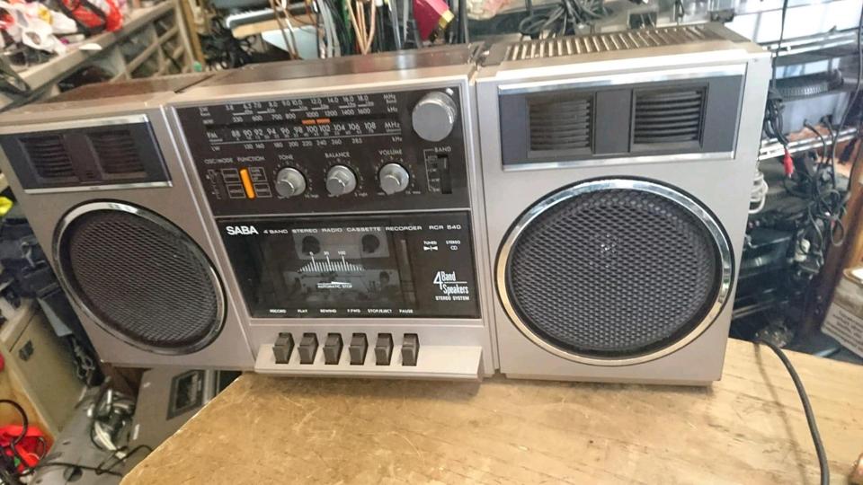 SABA RCR 540, Radio-Cassetten-Recorder