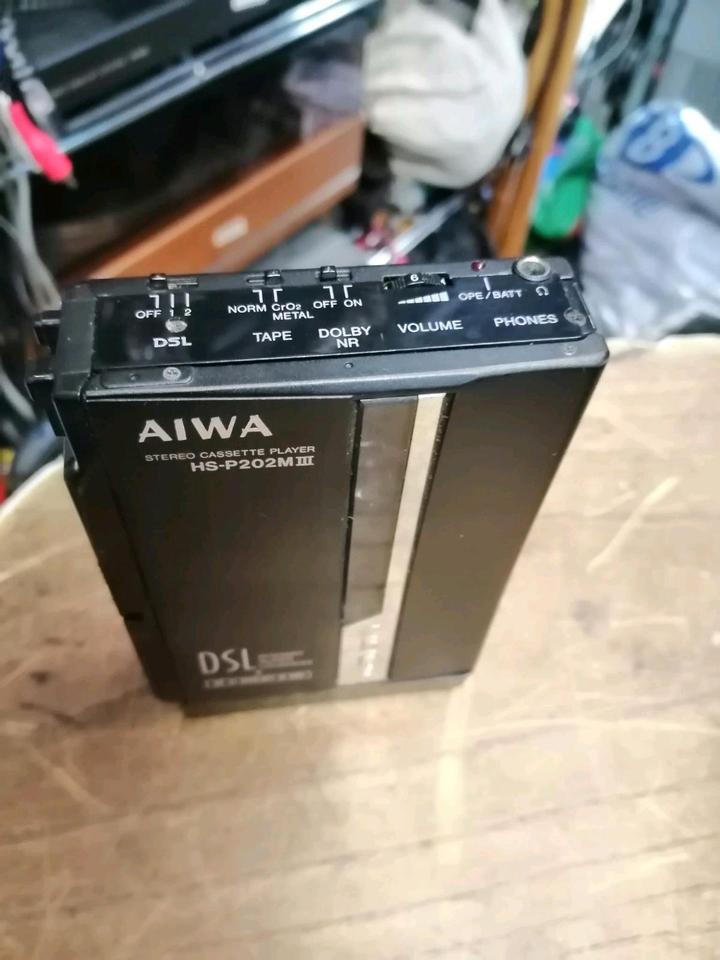 AIWA HS-P202MIII, Walkman mit Original-Adapter!!