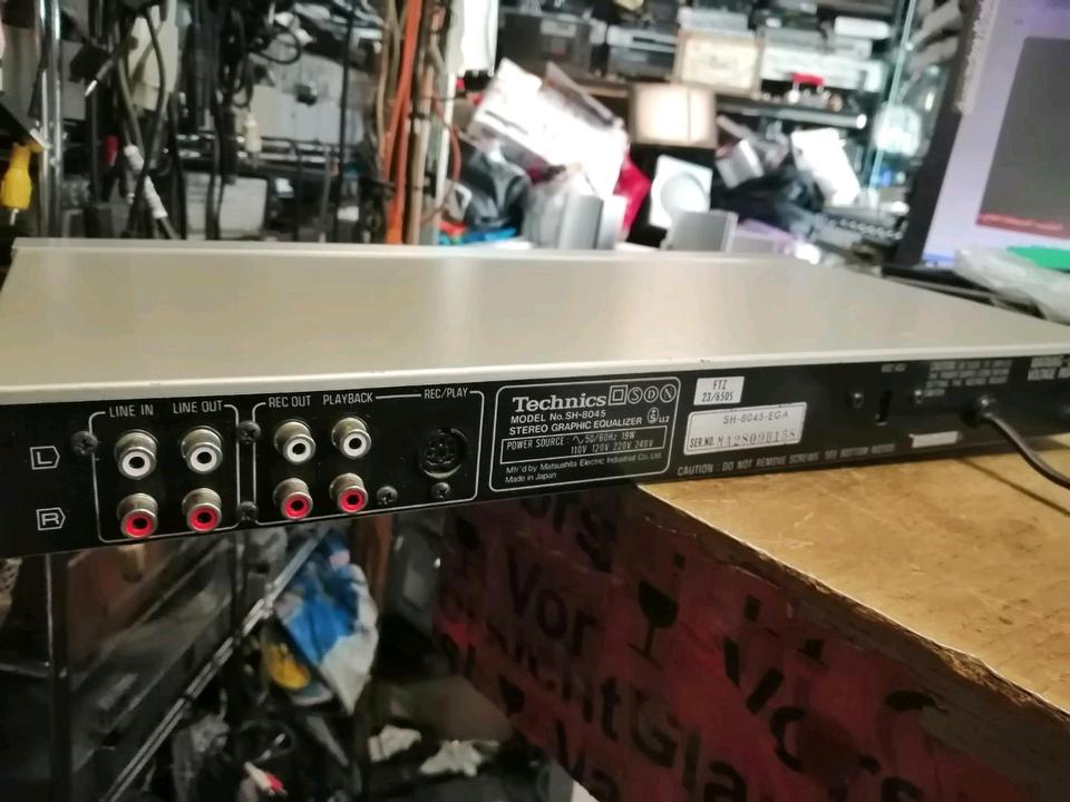 TECHNICS SH-8045, Stereo Graphic Equalizer!