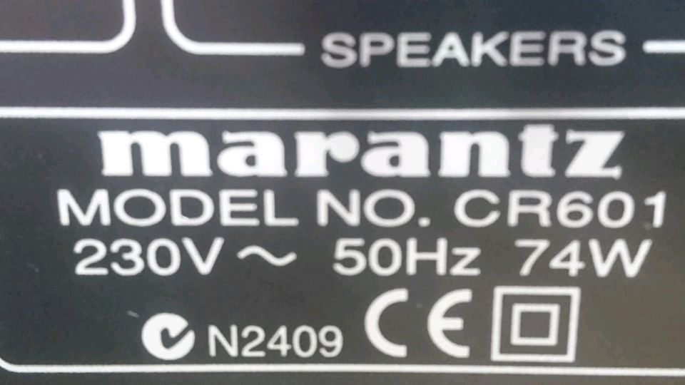 MARANTZ CR601, Receiver mit CD-Player, etwas DEFEKT!!