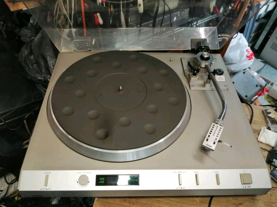 SABA PSP244, Plattenspieler + AUDIO-TECHNICA Nadelsystem!!