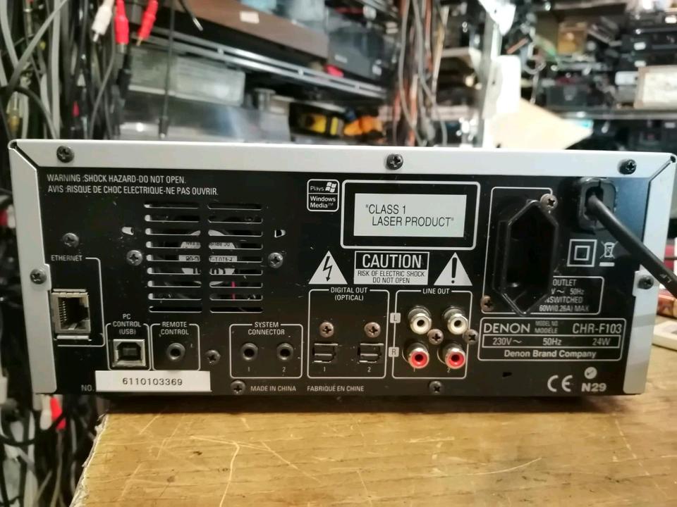 DENON CHR-F103 CD HDD Musik System!!