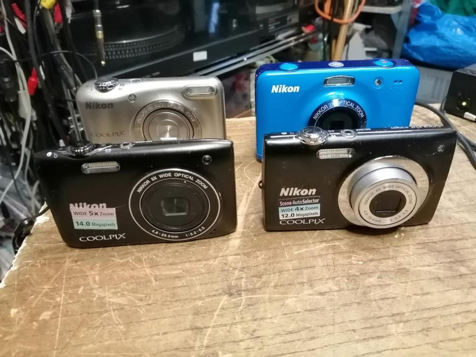 NIKON COOLPIX S3100/S2500/S30/L31, 4 Digital-Kameras, DEFEKT!!!