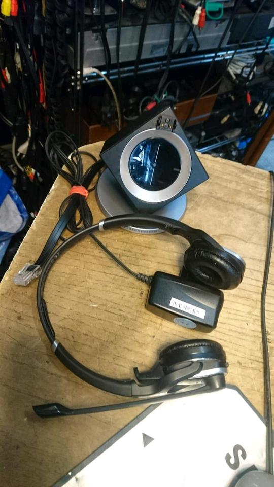 SENNHEISER DW PRO2, wireless Kopfhörer mit Mikrofon und Zubehör!