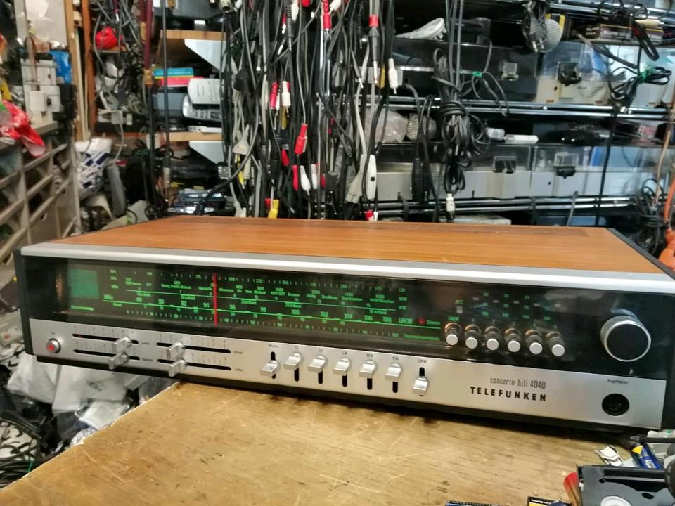 TELEFUNKEN CONCERTO hifi 4040, Radio OHNE Boxen!!