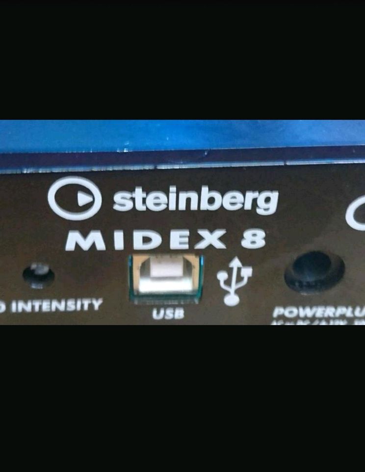 STEINBERG MIDEX 8, 8-Channel USB-Midi Interface