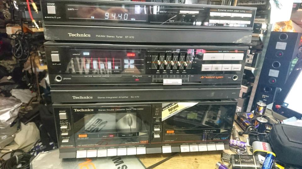 TECHNICS Anlage: SU-X70/RS-40W/ST-X70, ohne Boxen!!