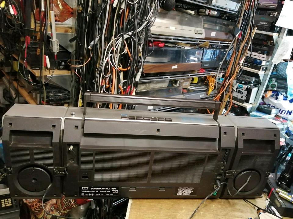 ITT Super Touring 350, Radio-Cassetten-Recorder, mit Netzkabel!!