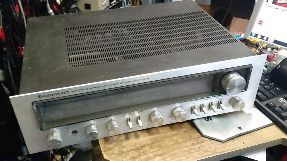 KENWOOD KR-6030, AM-FM Stereo Receiver, DEFEKT!!!