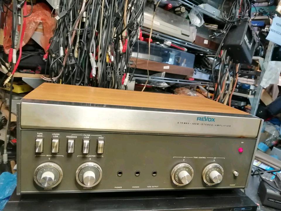 REVOX A78 MKII, Stereo Amplifier, guter Zustand!!!