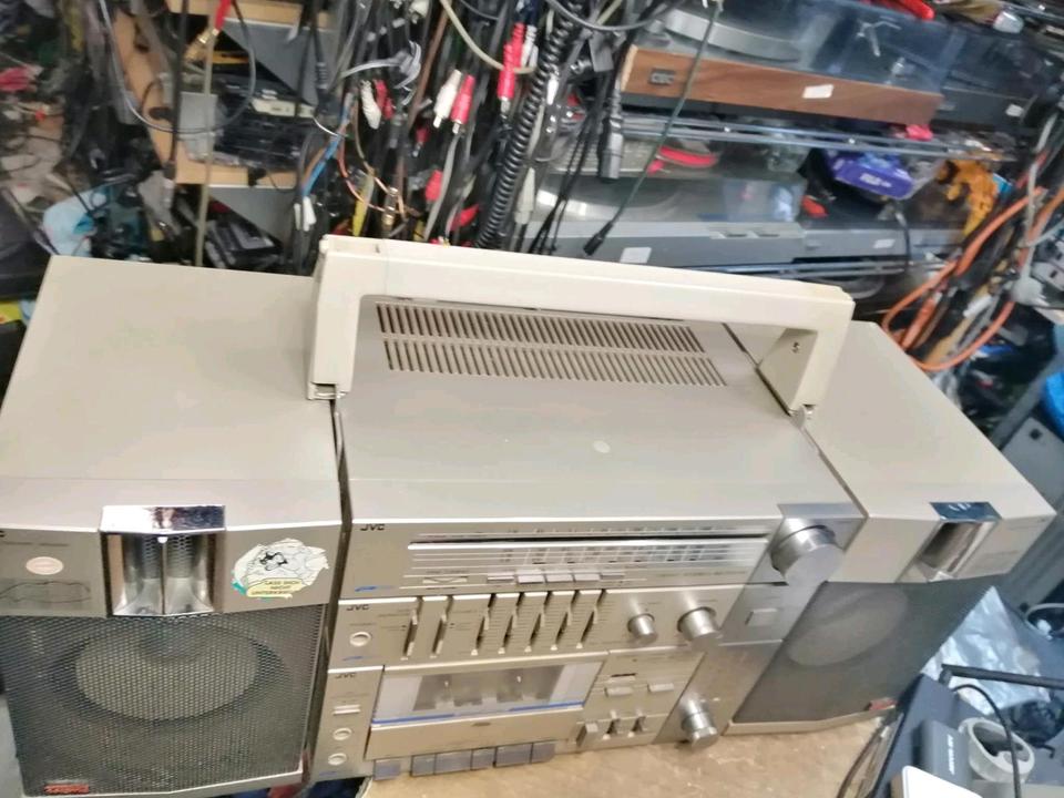 JVC PC-R11L, Radio-Cassetten-Recorder, etwas DEFEKT!!!!