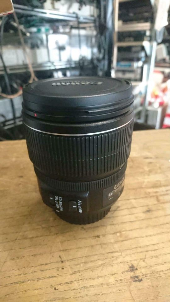 CANON EFS 15-85 mm, Objektiv, NEU - nur 1x getestet!