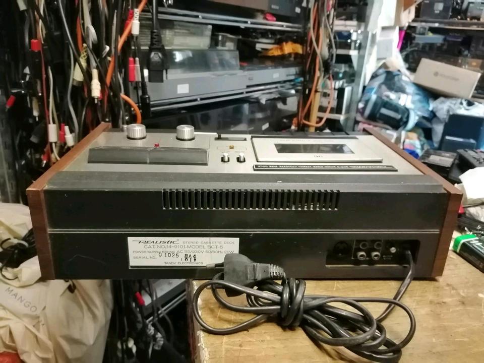 REALISTIC SCT-5, Stereo Cassetten-Deck, guter Zustand!!