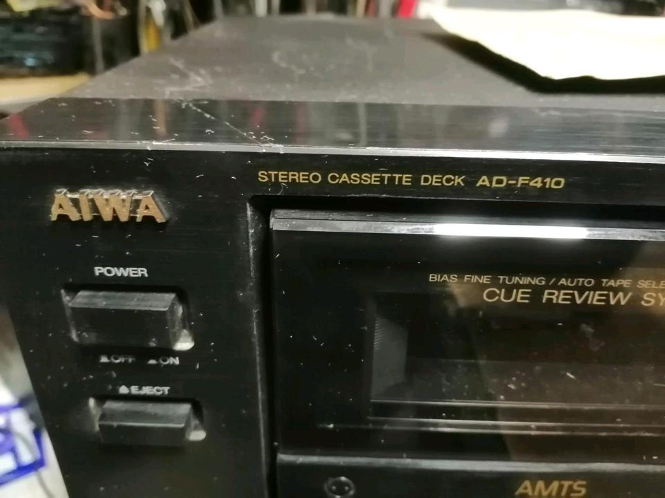 AIWA AD-F410E, Cassetten-Deck + AIWA HX PRO Discrete Circuit!!
