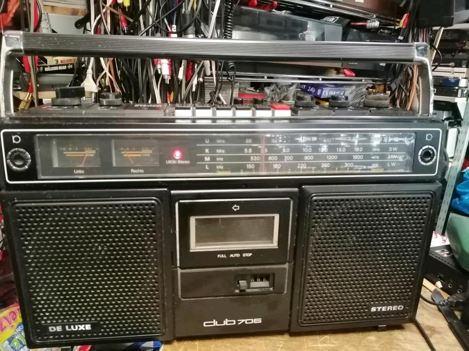 SIEMENS CLUB RM706, Radio-Cassetten-Recorder, etwas DEFEKT!!!