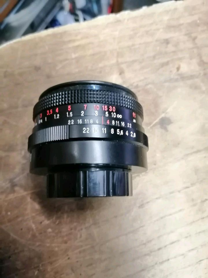 CARL ZEISS JENA DDR - Objektiv 9746774,guter Zustand!!