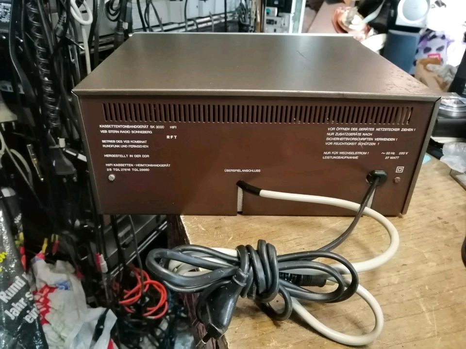 RFT SK 3000, HiFi Cassetten-Deck, DEFEKT!!!