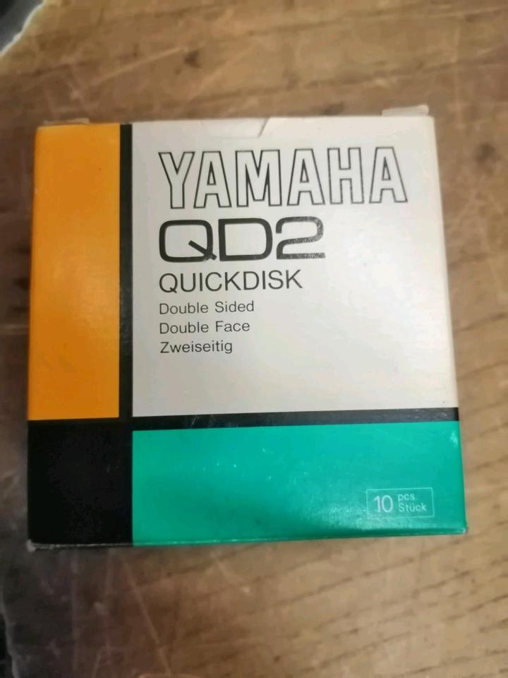 6 YAMAHA QD2, QuickDisk/zweiseitig, NEU & OVP!!