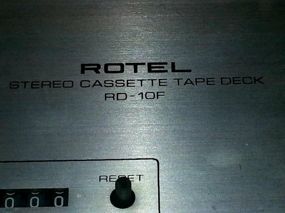 ROTEL RD-10F Stereo Cassetten Tape Deck