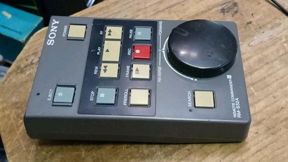 SONY RM-S52A5, Remote Commander, Original-Fernbedienung+Adapter