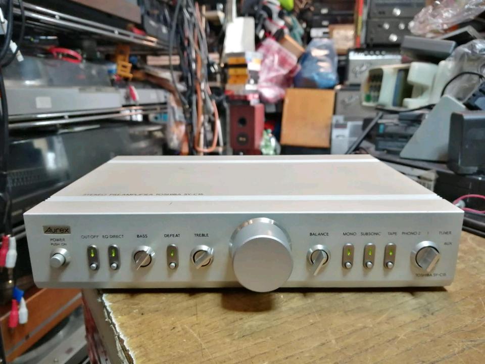 TOSHIBA SY-C15, Preamplifier/Vorverstärker!! Guter Zustand!!