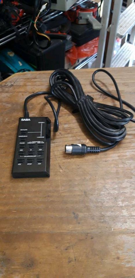 SABA VCR Remote Control Unit/Fernbedienung für VHS Videorecorder