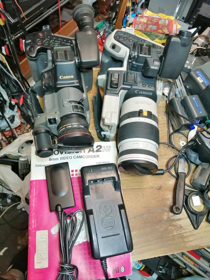CANON CANOVISION EX1 + CANON CANOVISION A2 HI8!!