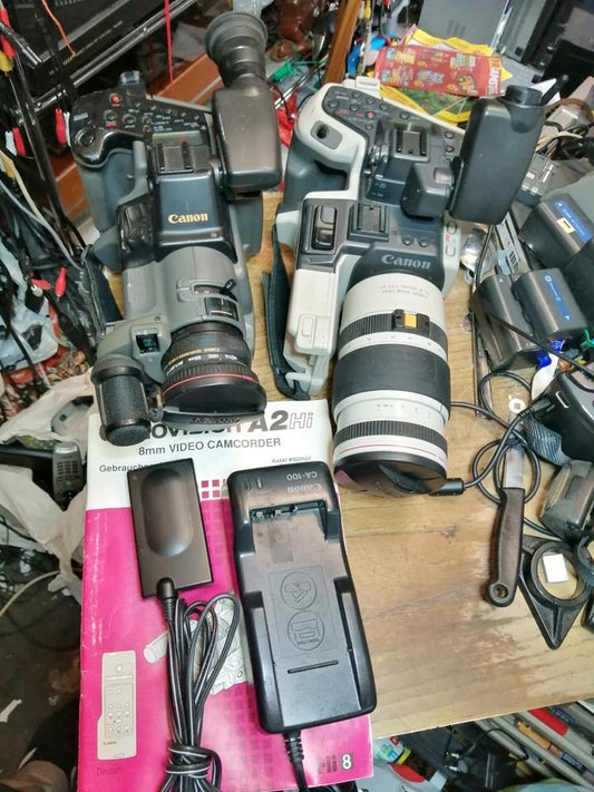 CANON CANOVISION EX1 + CANON CANOVISION A2 HI8!!
