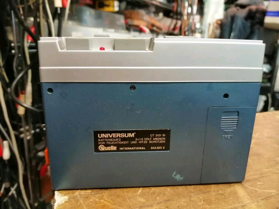 UNIVERSUM CT3121 St, Walkman OHNE Adapter!!