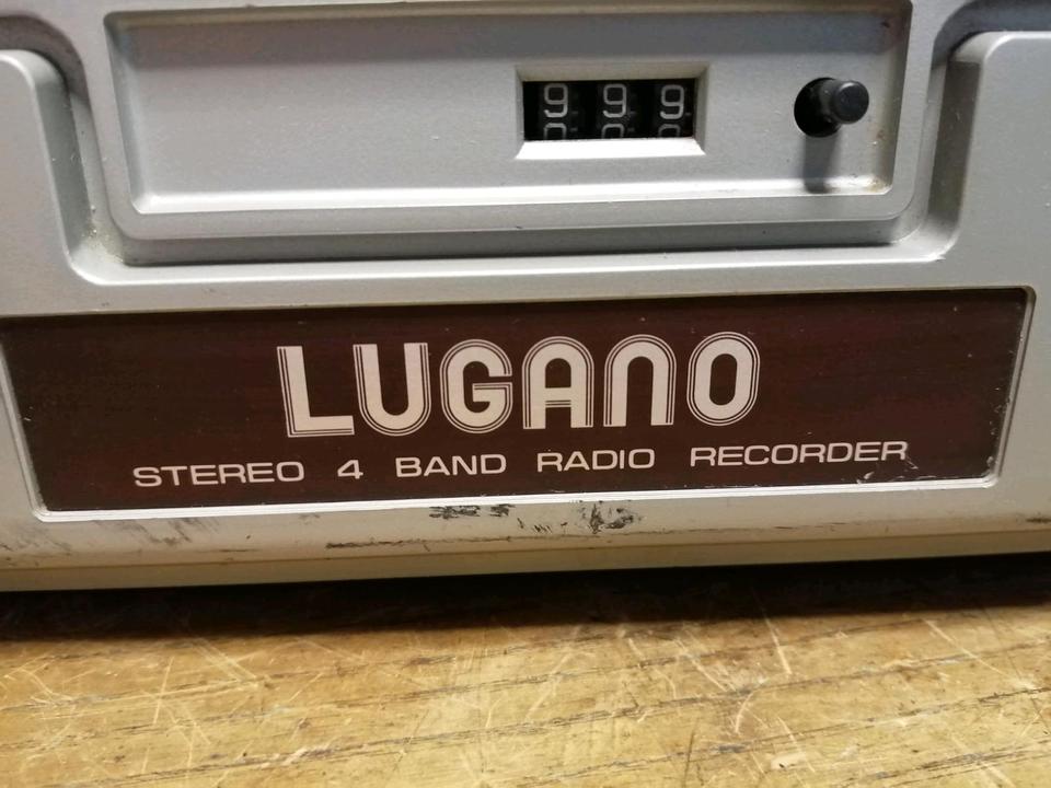 LUGANO Modell: 114, Radio-Cassetten-Recorder, etwas DEFEKT!!!