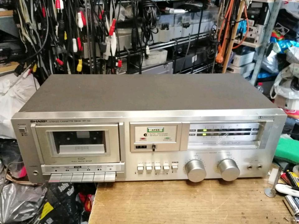 SHARP RT-30H, Cassetten-Deck, DEFEKT!!!