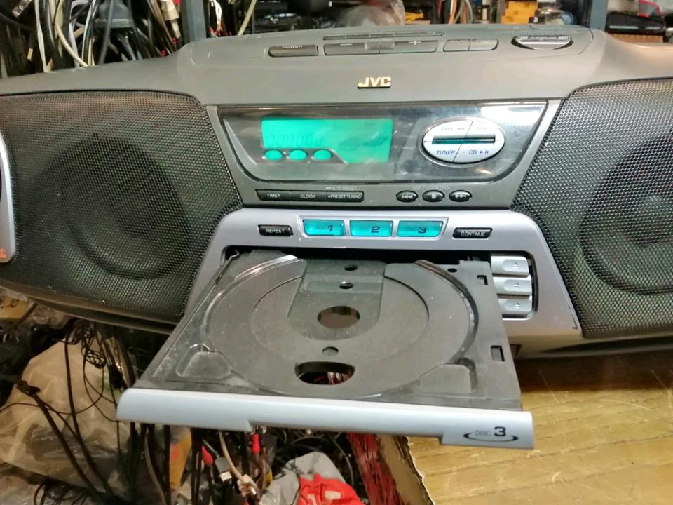 JVC RC-XC3BK, CD Portable System, DEFEKT!!